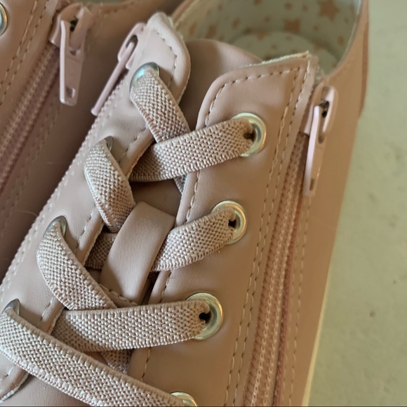 Cat & Jack Lucian Double Zipper Sneakers Size 3 - Picture 7 of 11